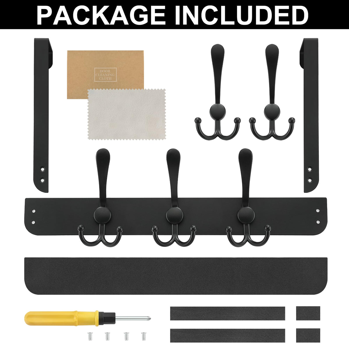 OIM OMIIOMIO soft sponge back protects doors from scratches