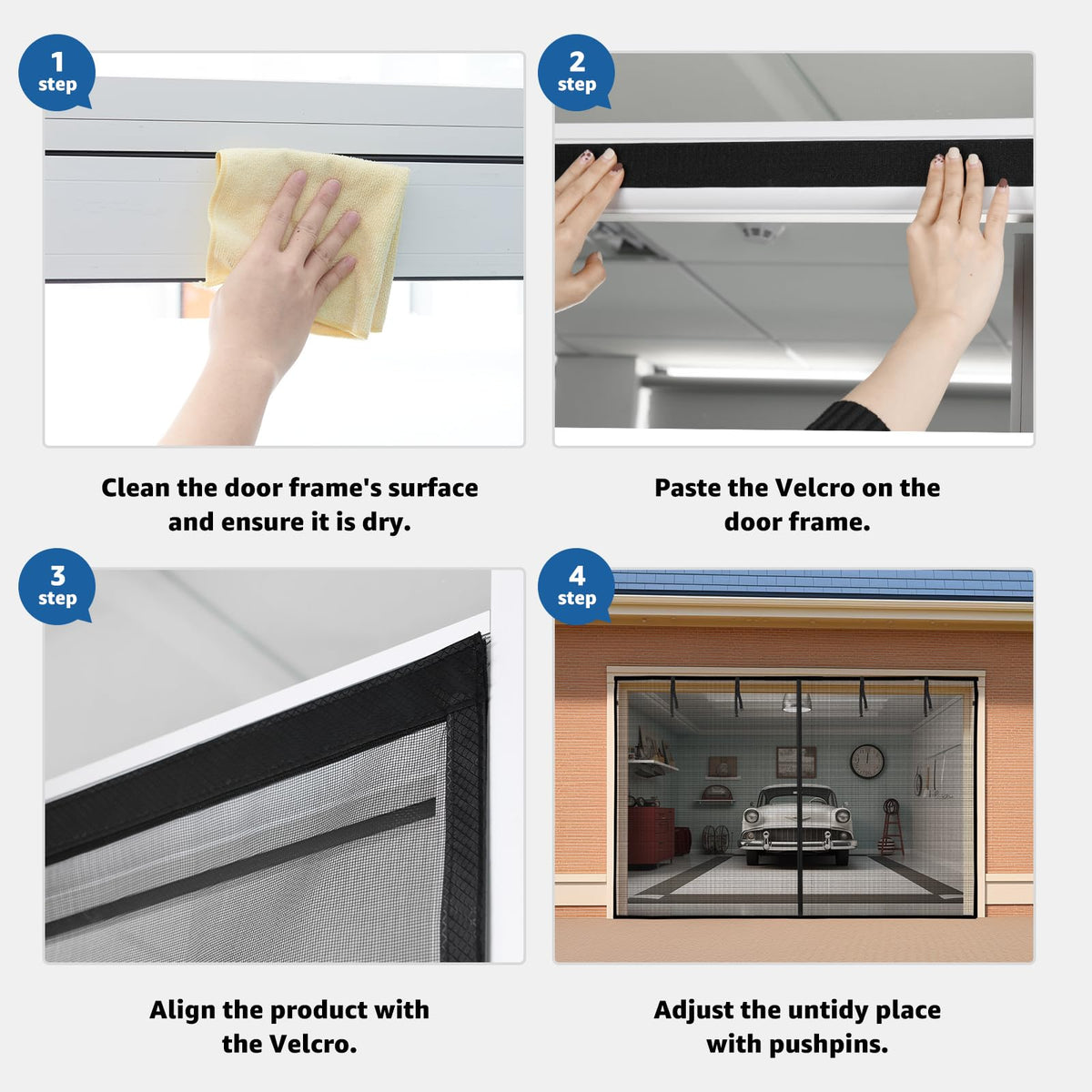 Oiyeefo garage screen patio use demonstrates versatile outdoor applications.