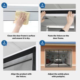 Oiyeefo garage screen patio use demonstrates versatile outdoor applications.