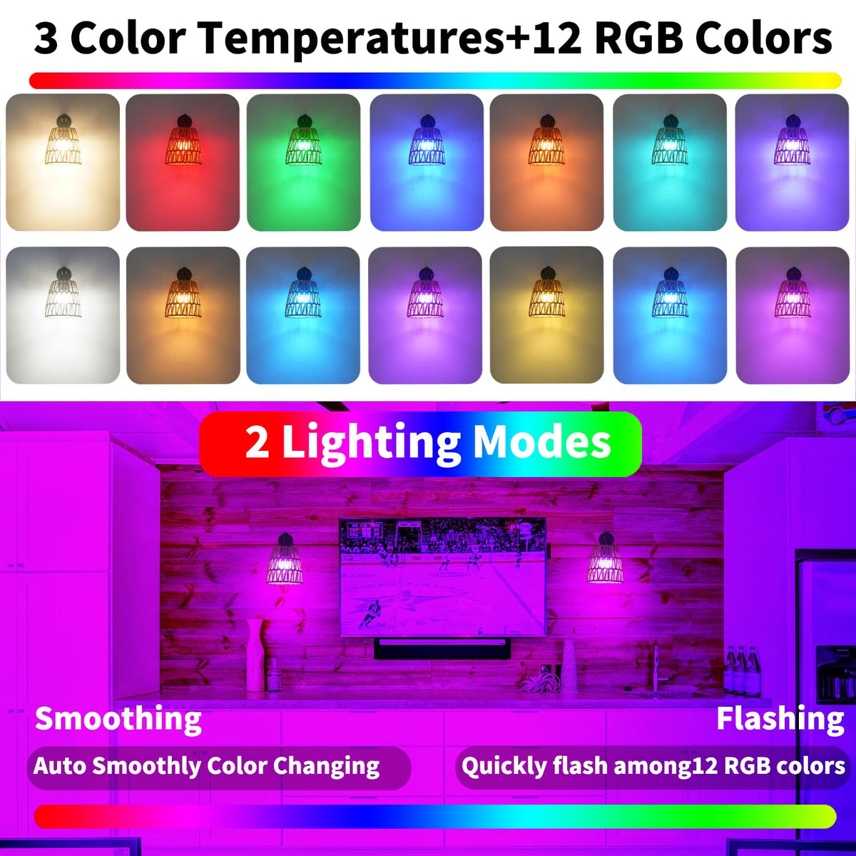 OIYIO black wall sconce design blends modern and farmhouse style.
