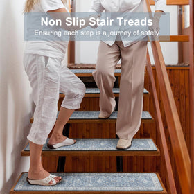 OJIA stair treads 0.16 inch thick cushion reduces noise