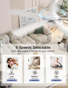 OJX ceiling fan with light app control demonstrates smart home compatibility.