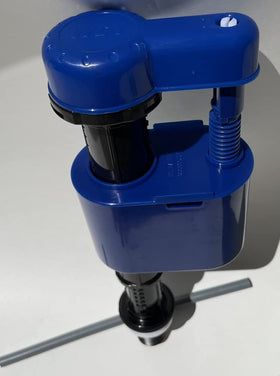 Okala Gerber Maxwell SE tank installation view demonstrates compatibility with Maxwell SE toilets