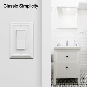 OKAWYC Adler 4-pack decorative wall plates suitable for living rooms and kitchens.