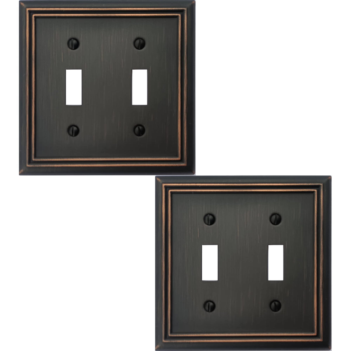 OKAWYC Adler wall plate close-up with aged bronze finish enhances vintage-style interiors.