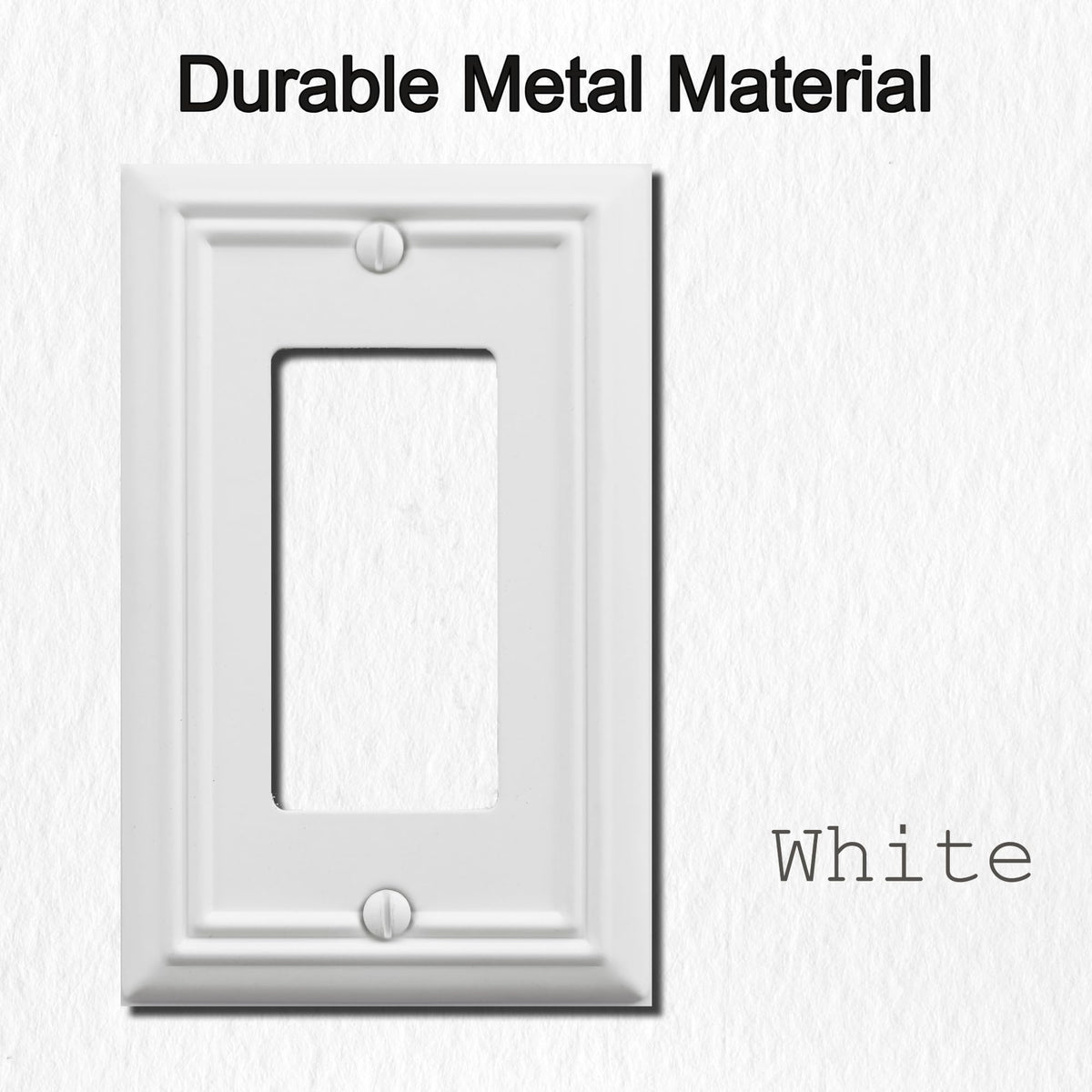OKAWYC Adler wall plate with mounting screws included for quick installation.