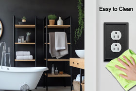 Four-pack OKAWYC Aria wall plates provide coordinated, effortless updates.