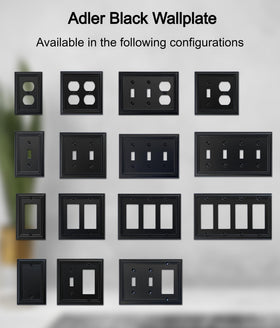 OKAWYC Adler wall plates come with a one-year warranty.
