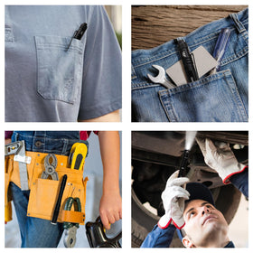 okcomuy pocket clip pen light easily attaches to pockets or belts.