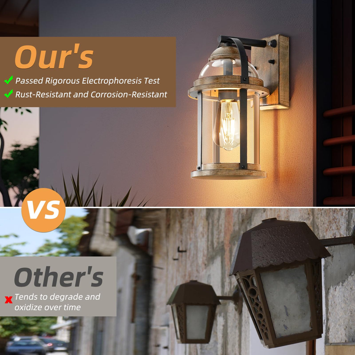 OKELI Two-pack set fits multiple exterior spots with cohesive styling