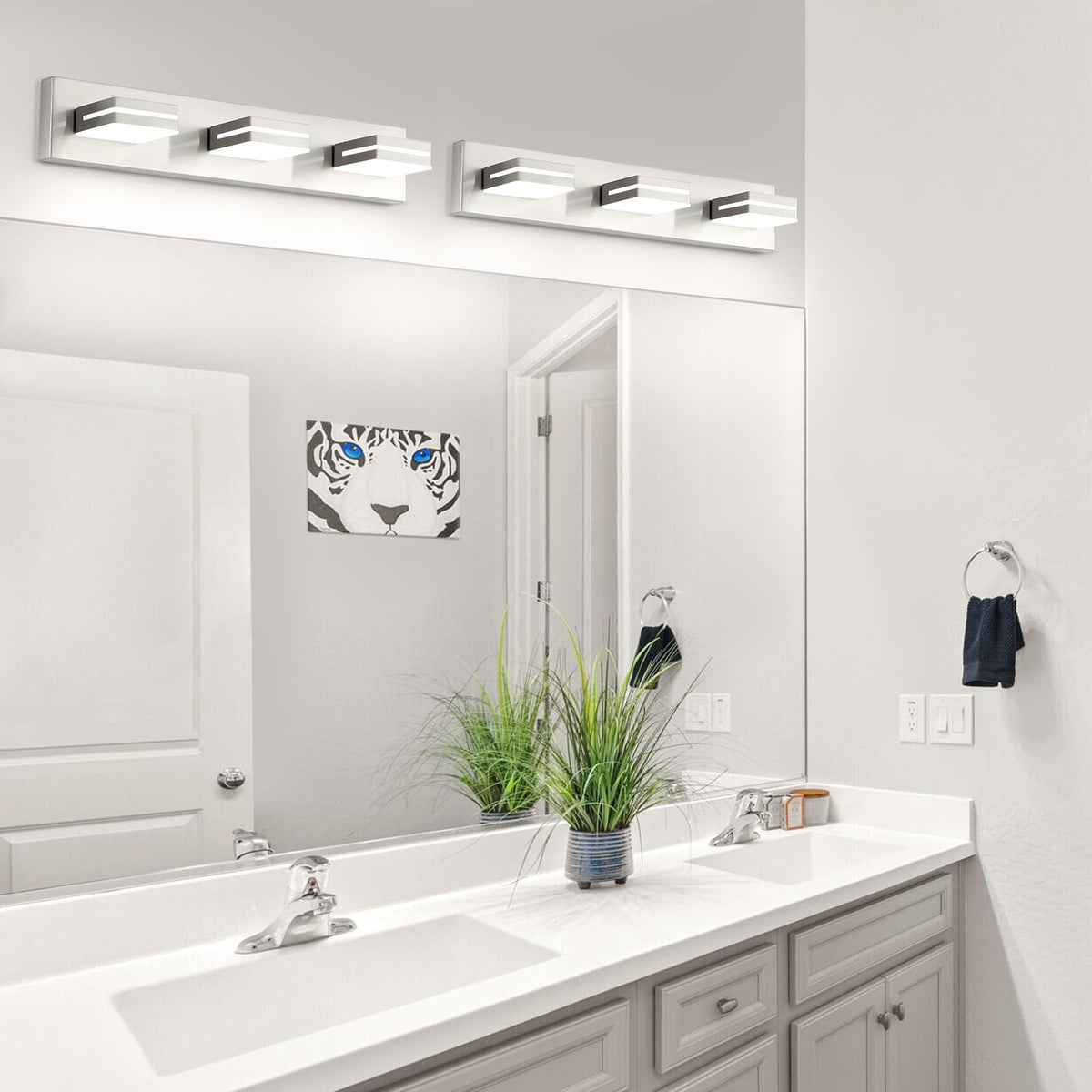 OKELI easy installation kit simplifies mounting above your mirror