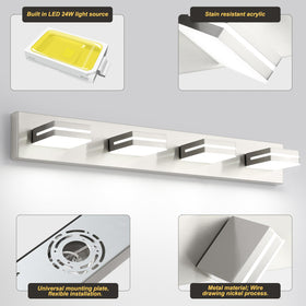 OKELI vanity light is ETL-listed for safety and reliability