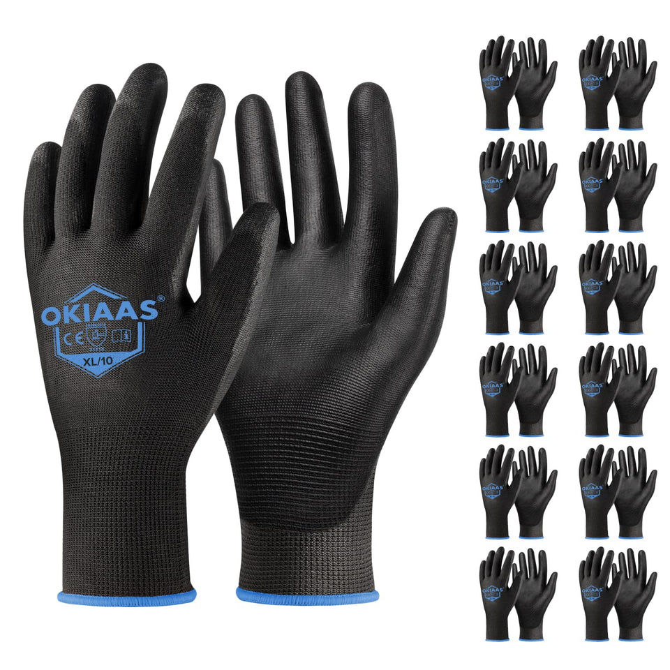 OKIAAS ultra-thin gloves with palm grip for precise handling.