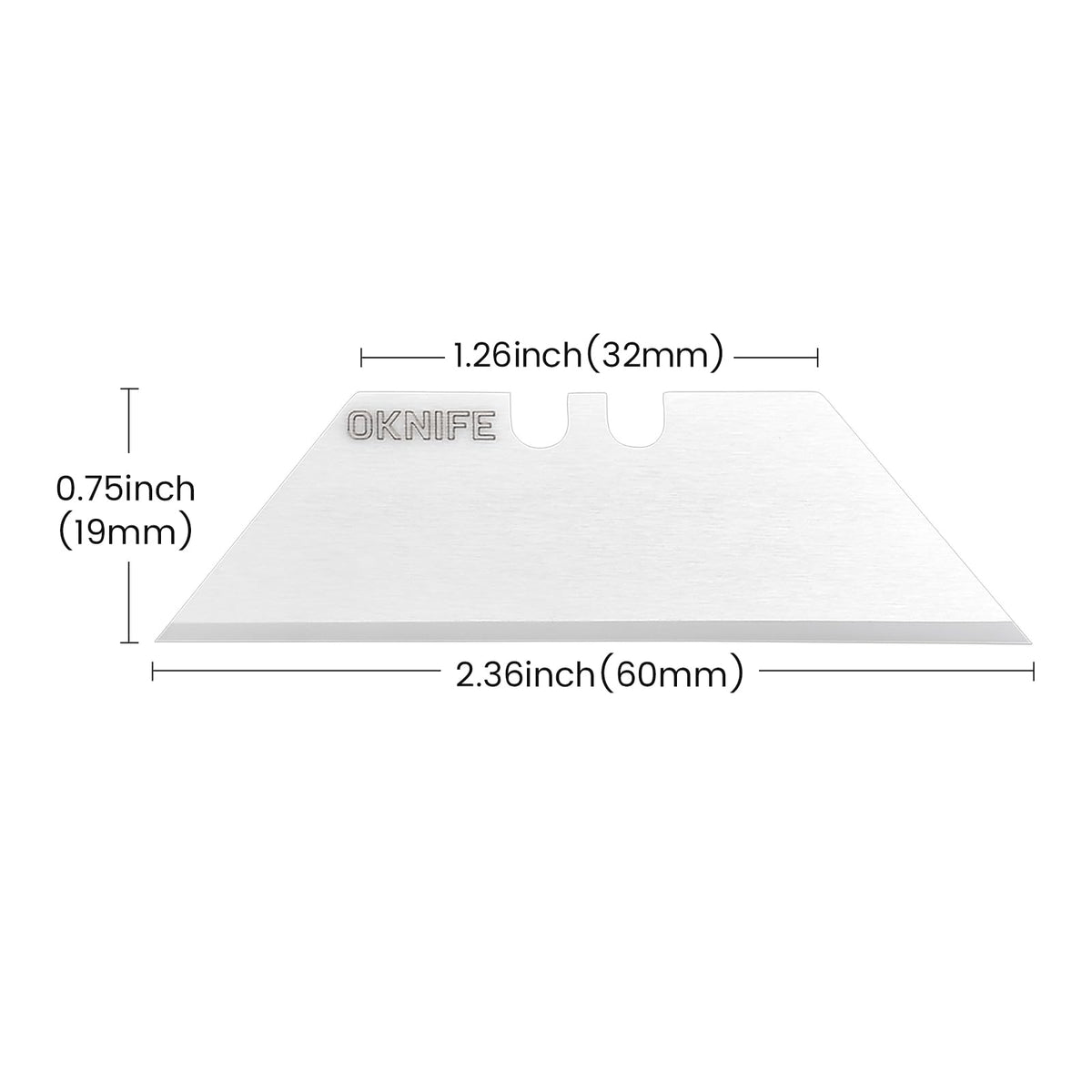 OKNIFE ceramic blade fits U1 family for secure tool compatibility