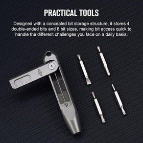 OKNIFE Otacle D1 with double-ended bits for versatile repairs