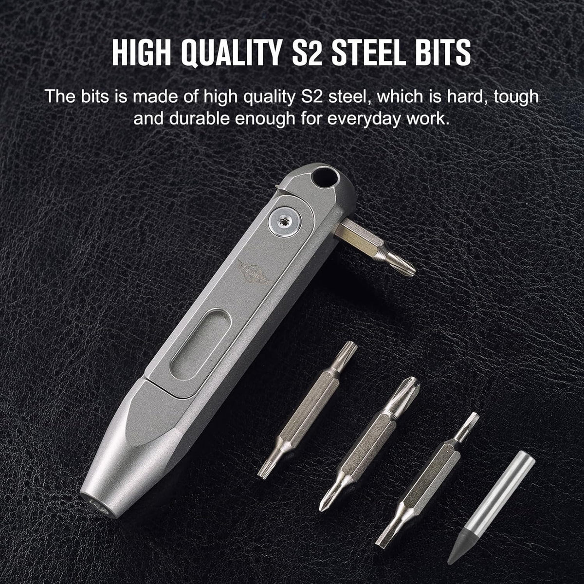 OKNIFE Otacle D1 pocket screwdriver with open bits for quick access