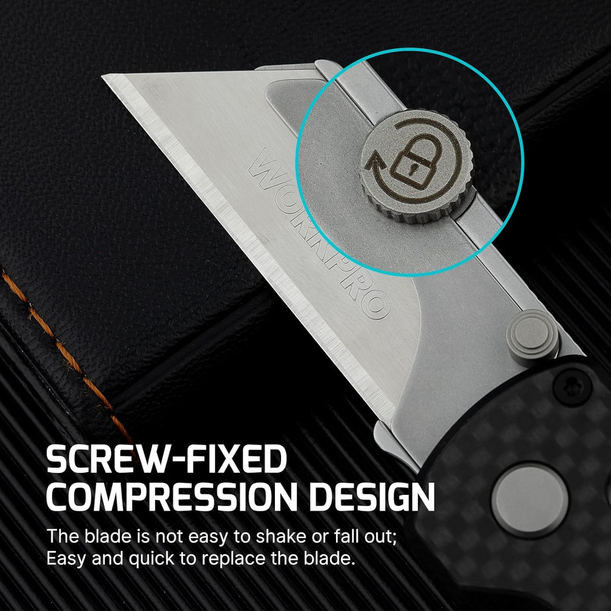OKNIFE Otacle U1 blade-change mechanism highlights easy blade swaps