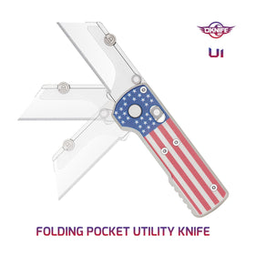 OKNIFE Otacle U1 showing rail lock for secure operation.
