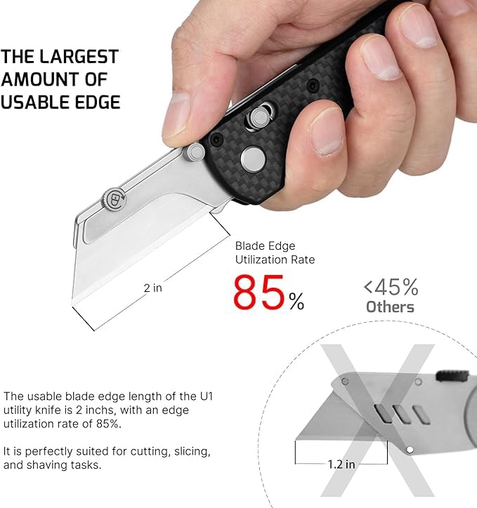 OKNIFE Otacle U1 SK5 blade for edge retention
