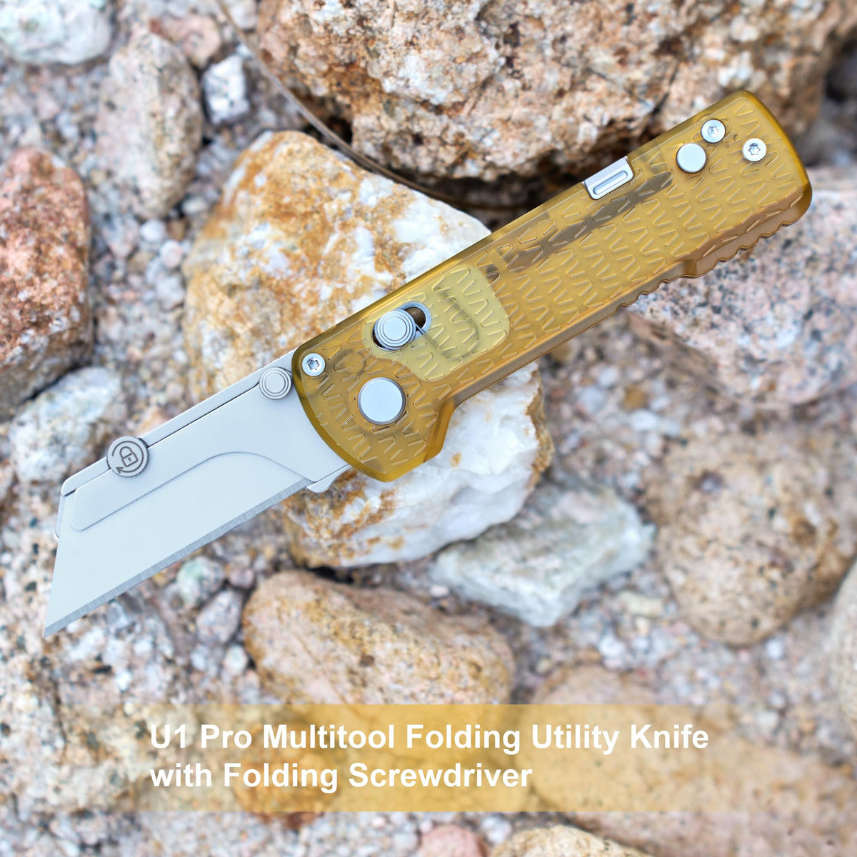 OKNIFE U1 Pro folding-screwdriver highlights integrated tool for on-the-go repairs.