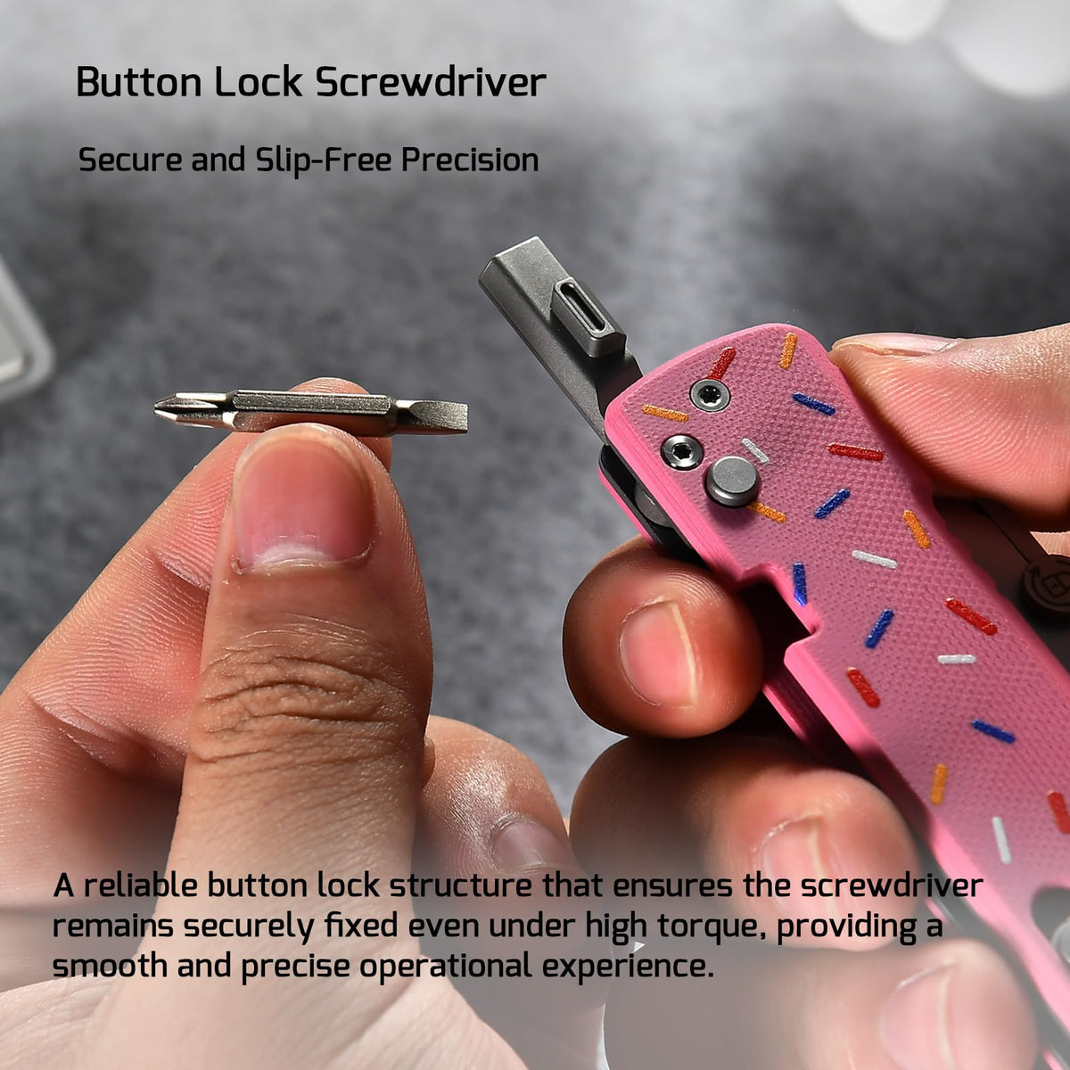 OKNIFE U1 Pro magnetic bit driver — secure bit retention for precision work