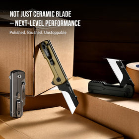 OKNIFE U1 Ultra deep-carry clip for discreet access.
