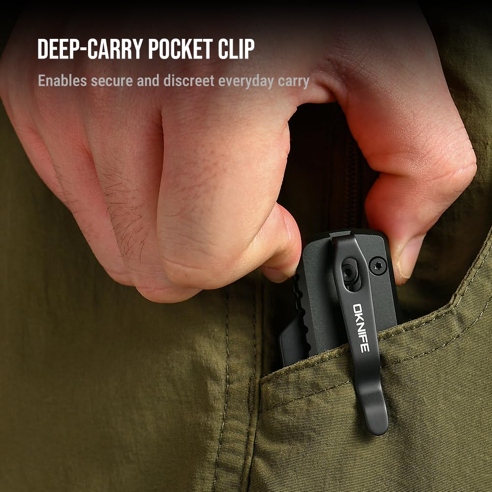 OKNIFE U1 Ultra lifetime warranty for long-term use.