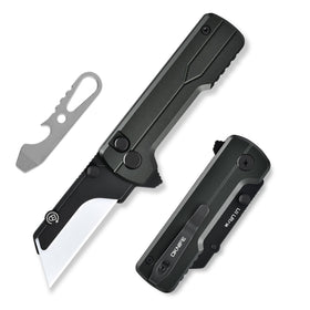 OKNIFE U1 Ultra pocket knife with ceramic blade for precise cuts.