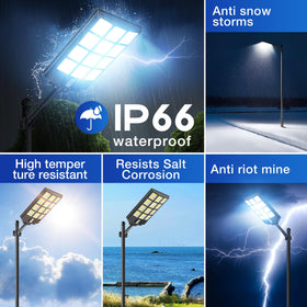 OKPRO 8000W IP66 waterproof shell withstands rain and snow for year-round use.