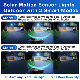 OKPRO 8000W solar street light mounted on a pole for installation flexibility.
