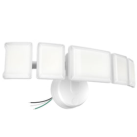 Olafus 130W outdoor flood light assembly provides broad, even illumination for outdoor spaces