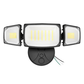 Olafus 80W flood light with adjustable heads for versatile outdoor illumination