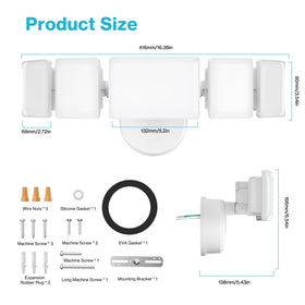 Olafus ideal lighting for backyards, garages, and entryways