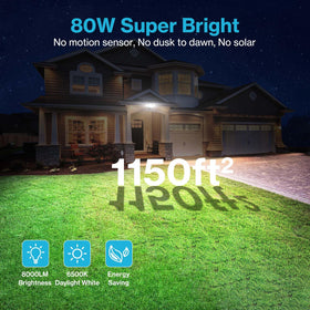Olafus front-yard setup shows versatile lighting for entrances