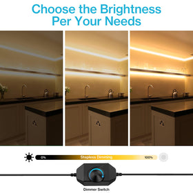 Olafus under-cabinet lighting ideal for kitchens and vanities