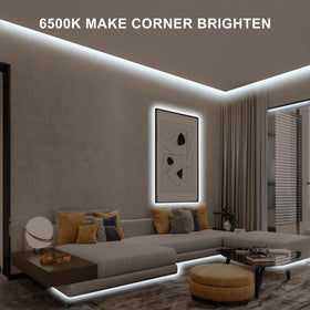 Olaholii dense 1600 LEDs close-up shows smooth, glare-free illumination.