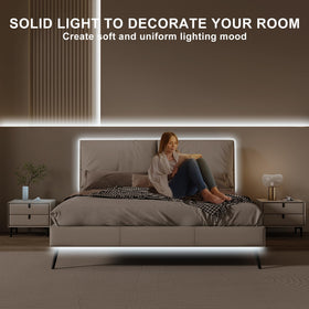 Olaholii strip light illuminating a mirror area with even brightness.