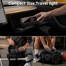OlarHike includes storage bag and accessories for easy setup.