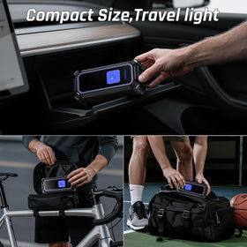 OlarHike with bundled attachments and storage bag for versatile inflation tasks