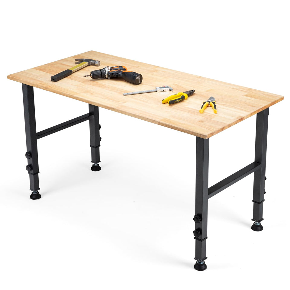 OLBRUS 48x24 adjustable workbench top for a spacious crafting area