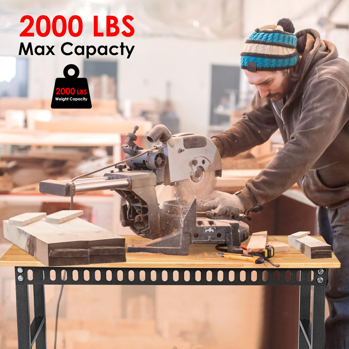 OLBRUS height adjustment from 26.3 to 35.8 inches for comfort