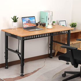 OLBRUS garage setup featuring the 48x24 inch workspace for heavy tasks