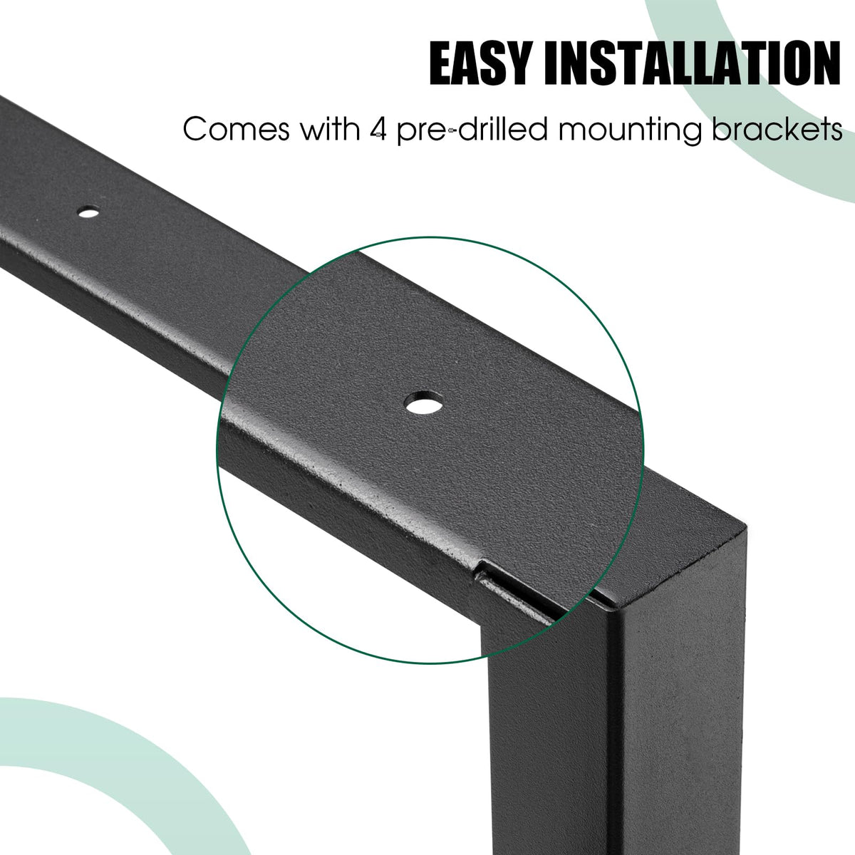 OLBRUS four-leg set ready for quick DIY furniture upgrades