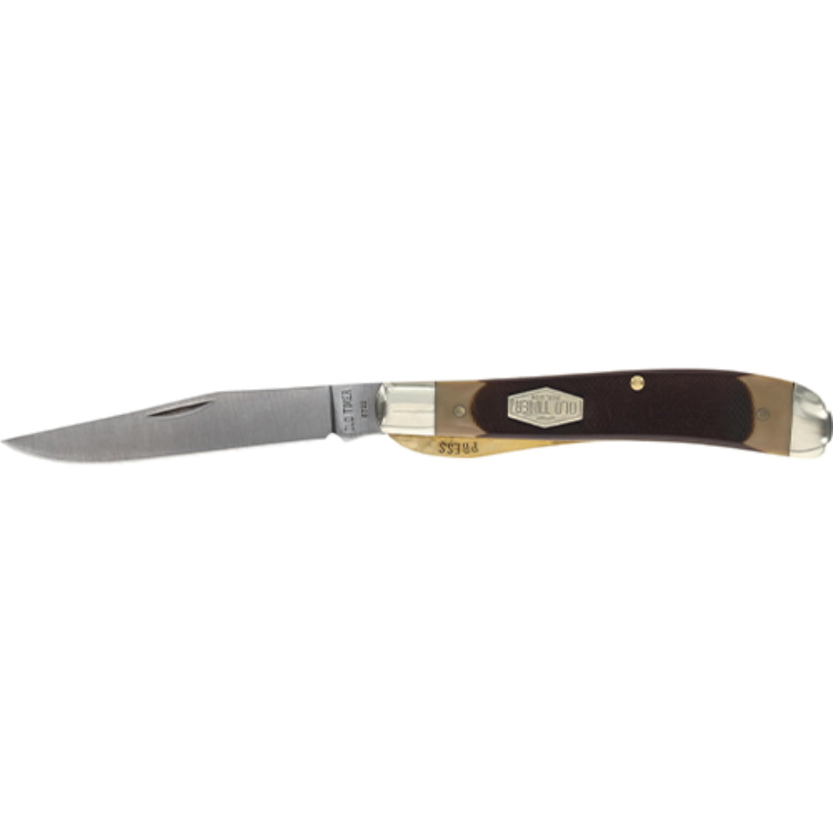 Old Timer 194OT sawcut handle provides secure grip during camping