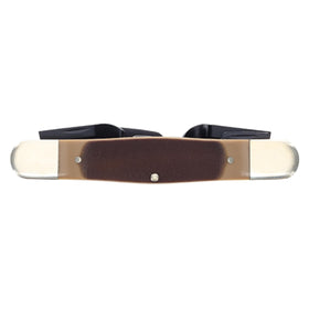 Old Timer 24OT nickel bolsters add durability for rugged camping.