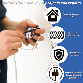Oleitodh tape for wire wrapping and splicing in DIY projects