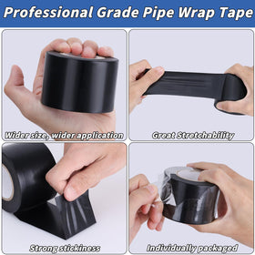 Oleitodh PVC-rubber tape is flexible and tear resistant for wiring repairs.