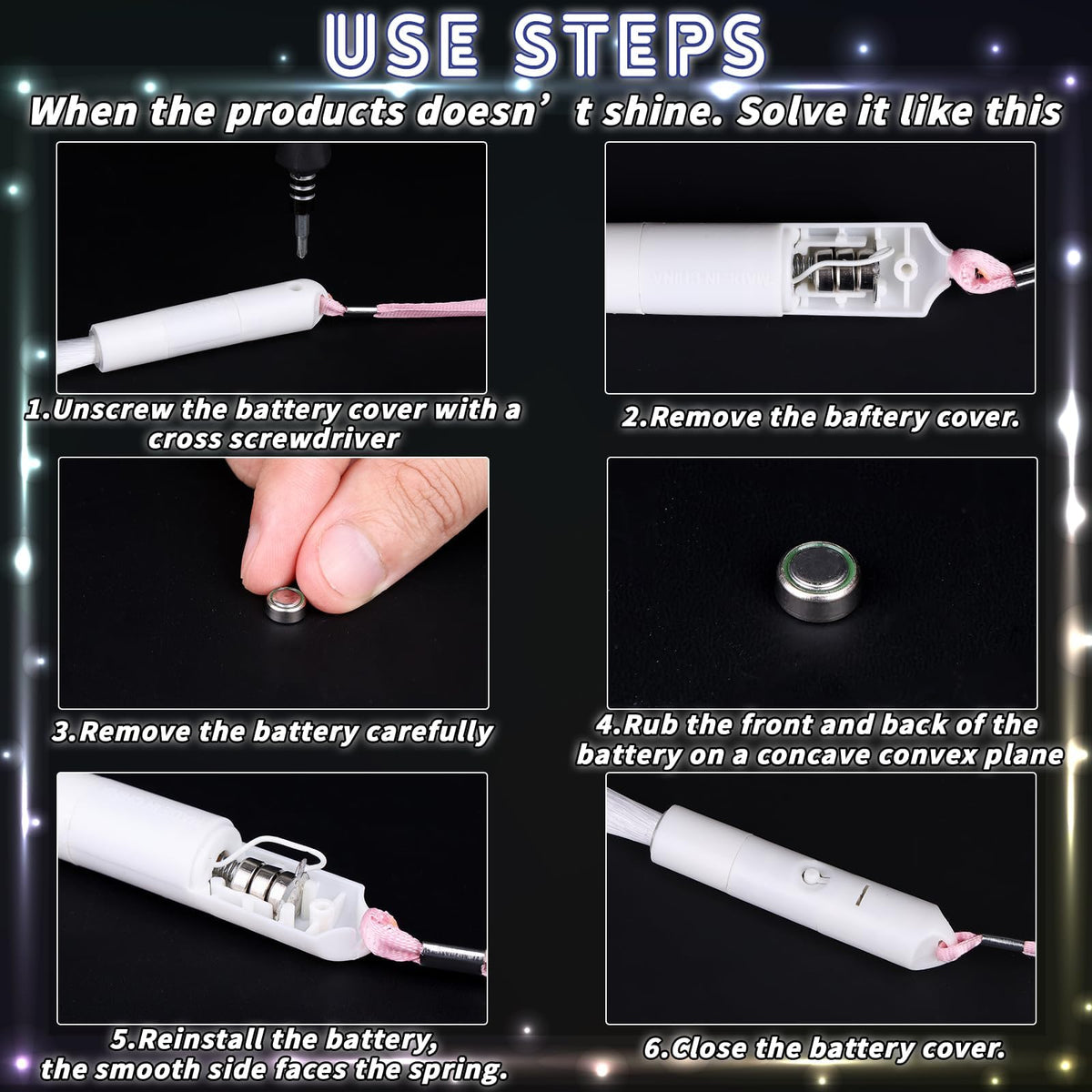 Oleitodh wedding glow wand creates romantic ambient lighting