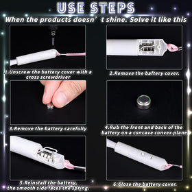 Oleitodh wedding glow wand creates romantic ambient lighting