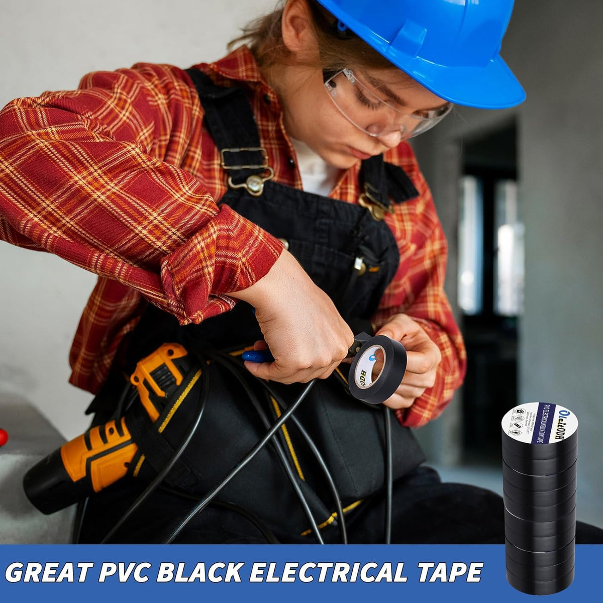 Oleitodh versatile insulation tape supports cable insulation and wire bundling.